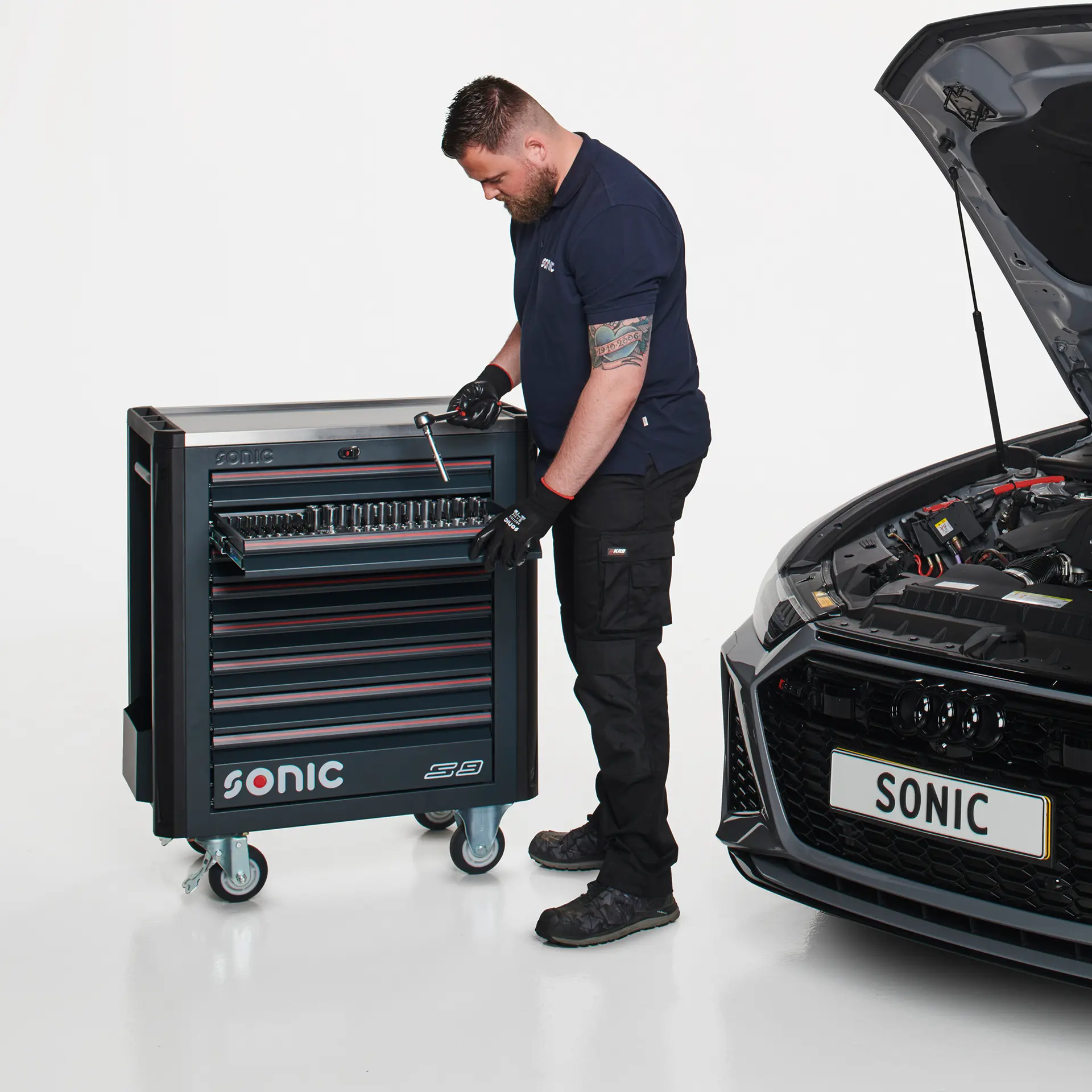 NEXT S9 toolbox 384-pcs - Sonic Equipment